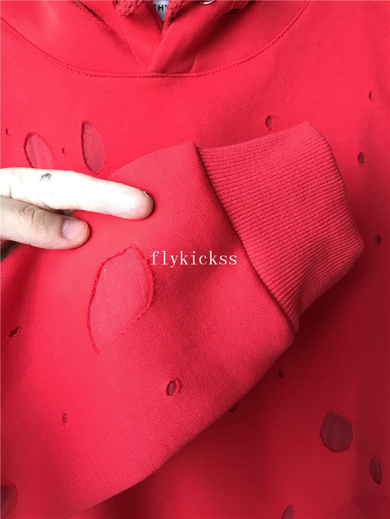 Givenchy Red Hoodie